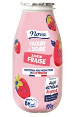 YAOURT A BOIRE A LA FRAISE 4 x 100G
