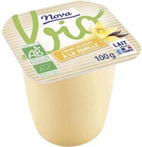 CREME DESSERT BIO VANILLE 4 x 100G