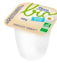 YAOURT BIO NATURE 4 x 100G