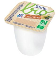 YAOURT BIO NATURE SUCRE 4 x 100G