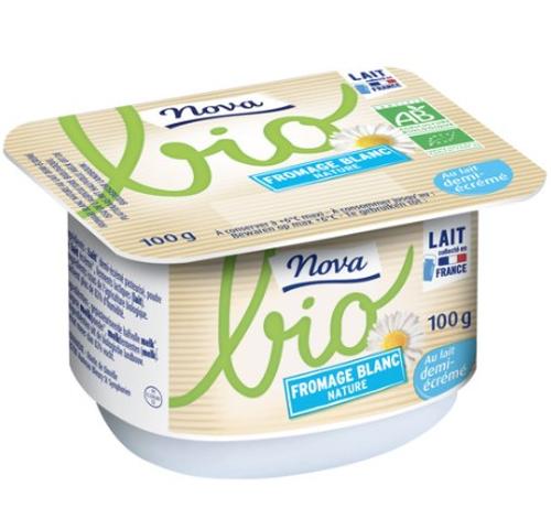 FROMAGE BLANC BIO  3.6% 4 x 100G