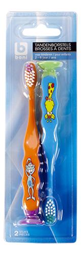 BROSSE A DENTS ENFANT 2/6 ANS 2PC