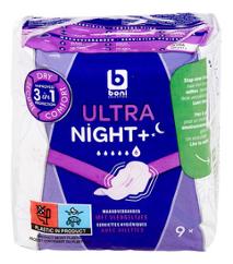 SERVIETTE HYGIENIQUE ULTRA NUIT 9PC