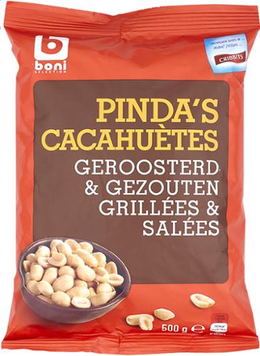 CACAHUETES SALEES 500G