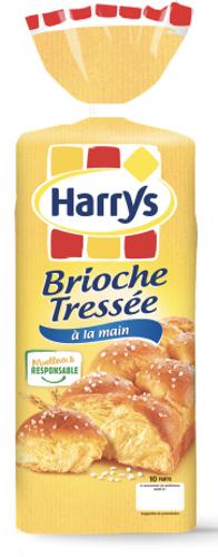 PAIN BRIOCHE TRESSEE 500GR