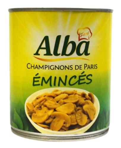 CHAMPIGNON DE PARIS EMINCE 4/4 800G