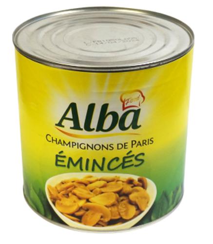 CHAMPIGNON DE PARIS EMINCE 3/1 2.6kg