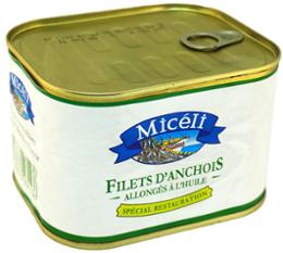 FILETS D'ANCHOIS A L'HUILE D'OLIVE 800G