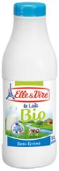 LAIT BIO 1/2 ECREME 1L