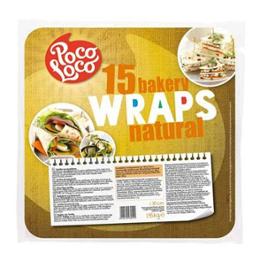TORTILLA WRAP NATURE POCO 30CM x15 (96G)