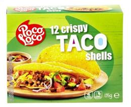 WRAP/TACO SHEL CORN 12pc=135g