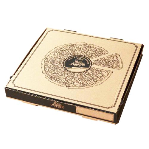 BOITE A PIZZA 33X33  X4CM PQT 100 UP