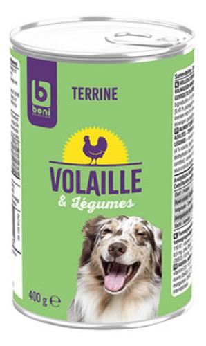 TERRINE A LA VOLAILLE ET LEGUMES 400G