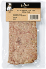 PATE DE CAMPAGNE AU FOUR 180G