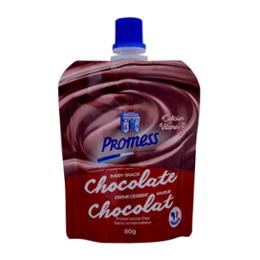 CREME DESSERT EN  GOURDE AU CHOCOLAT 80GX65