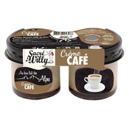 CREME DESSERT AU CAFE SACRE WILLY 125Gx2