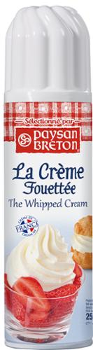CHANTILLY BOMBE CREME FOUETTEE 250G