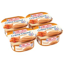CREME DESSERT AU  CARAMEL 100GX4