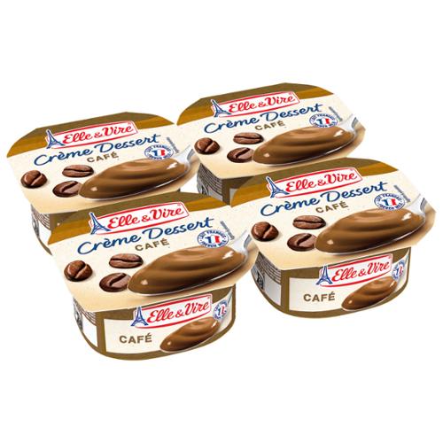 CREME DESSERT AU CAFE 100GX4