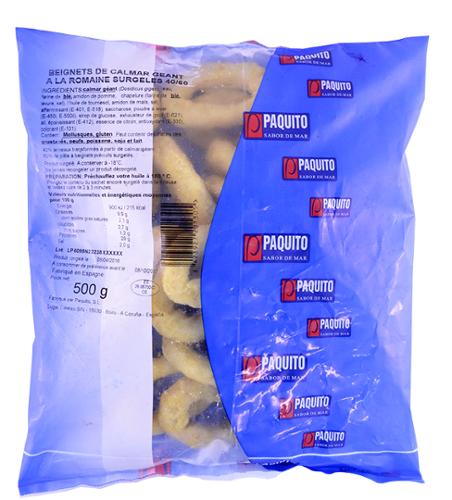 CALAMAR A LA ROMAINE BEIGNET 500G
