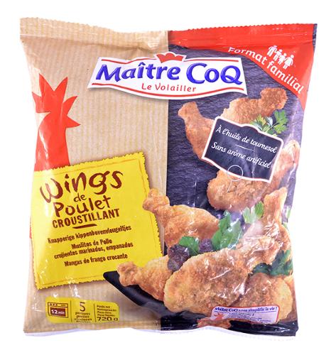 AILES DE POULET CROUSTILLANTES 720G