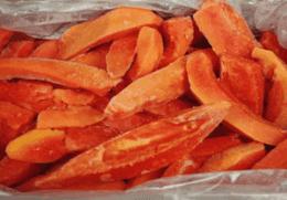 SURGELE PAPAYE RAPEE LOCALE EN SACHET 1KG