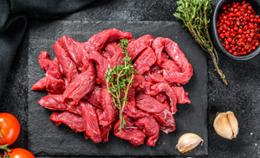 EMINCE DE LANIERE DE BOEUF 2.5KG