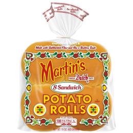 HAMBURGER POTATO ROLLS x8 PAINS