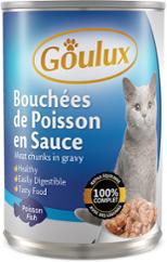 BOUCHEES DE POISSON EN SAUCE 500G