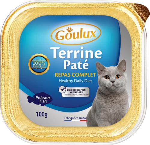 CHAT BQT TER POISSON 100G