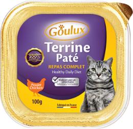 CHAT BQT TER POULET 100G