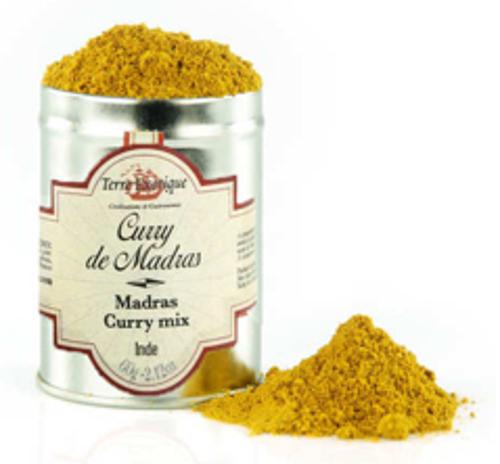 CURRY DE MADRAS D'INDE 60G