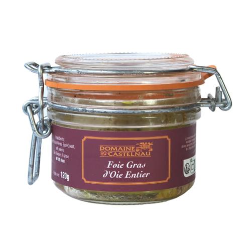 FOIE GRAS D'OIE ENTIER 120G