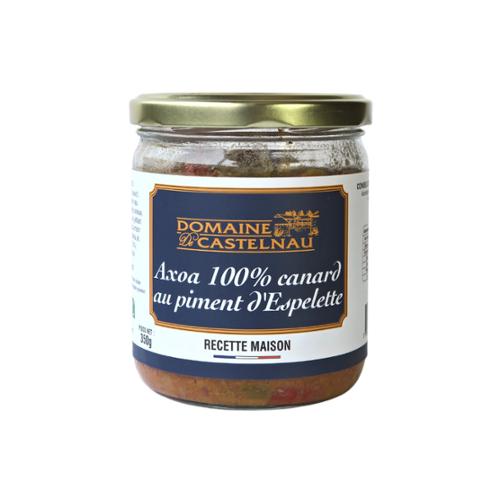 AXOA 100% CANARD AU PIMENT D'ESPELLETTE 350g - 2 parts