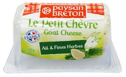CHEVRE BUCHETTE AIL & FINES HERBES 100G