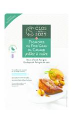  ESCALOPES DE FOIE GRAS DE CANARD PRETES A CUIRE 40-60G 1KG